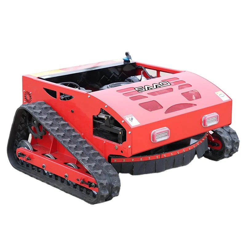 High Quality CE Approve Grass Cutting Machine Crawler Brush Cutter for Agriculture Electric Remote Control AI Robot Lawn Mower