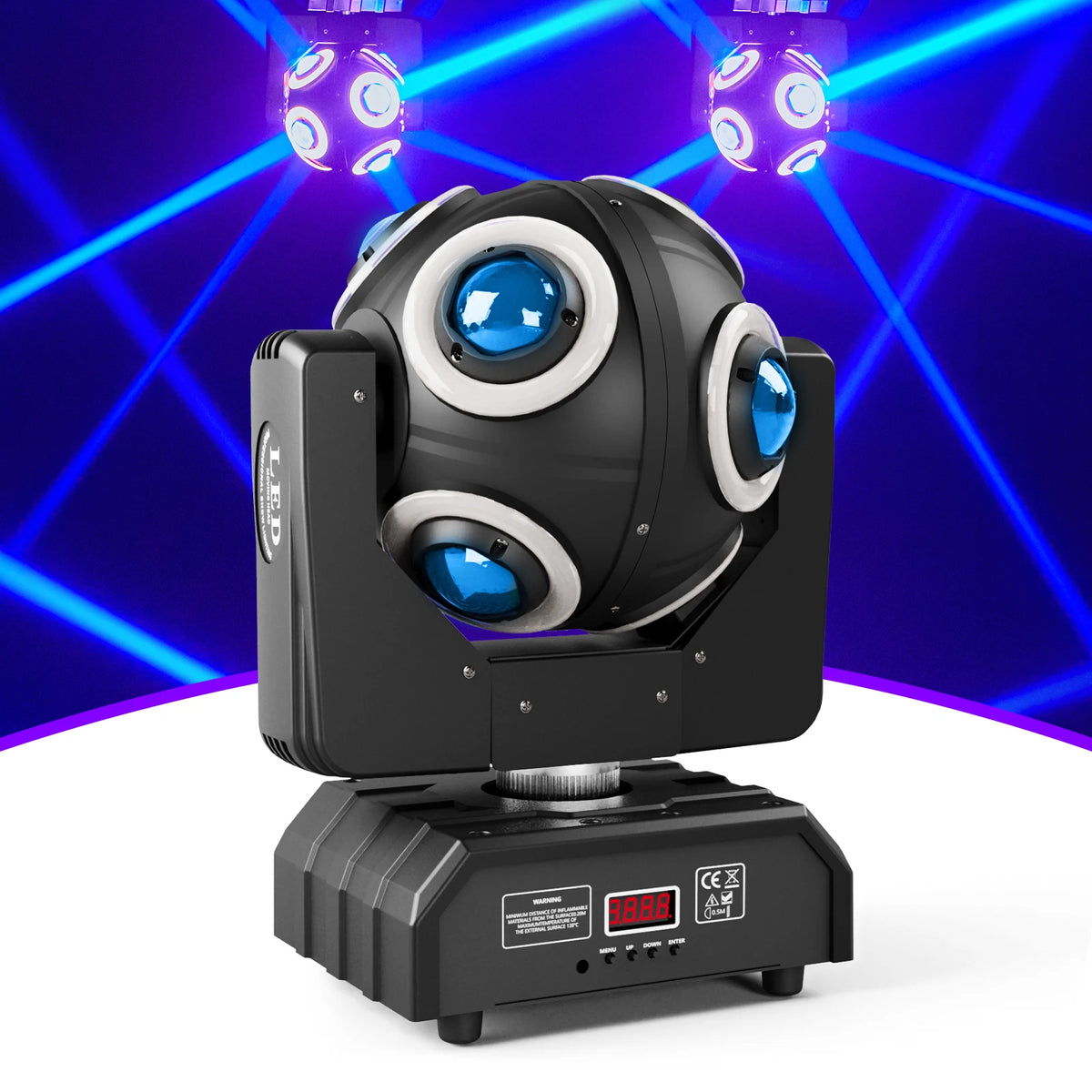 U`King 150W Rolling Beam Lighting Dmx 360 Degree Rotation Led Moving Head Lights Dj Equipment Led Stage Light