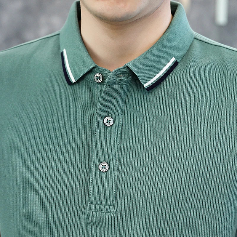 OEM High Quality Brand Fashion Design Heavy Polo Shirt Wholesale Embroidery Printing Popular Work Clothes Business Polo Shirt