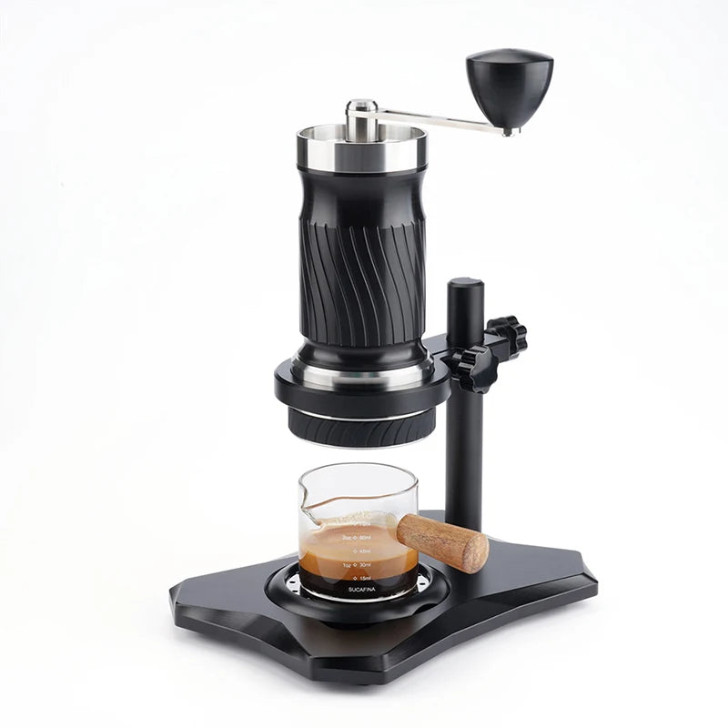Manual Espress Coffee Maker 53MM Bottomless Powder Bowl Kitchen Home Outdoor Latte American High-pressure Hand Machine
