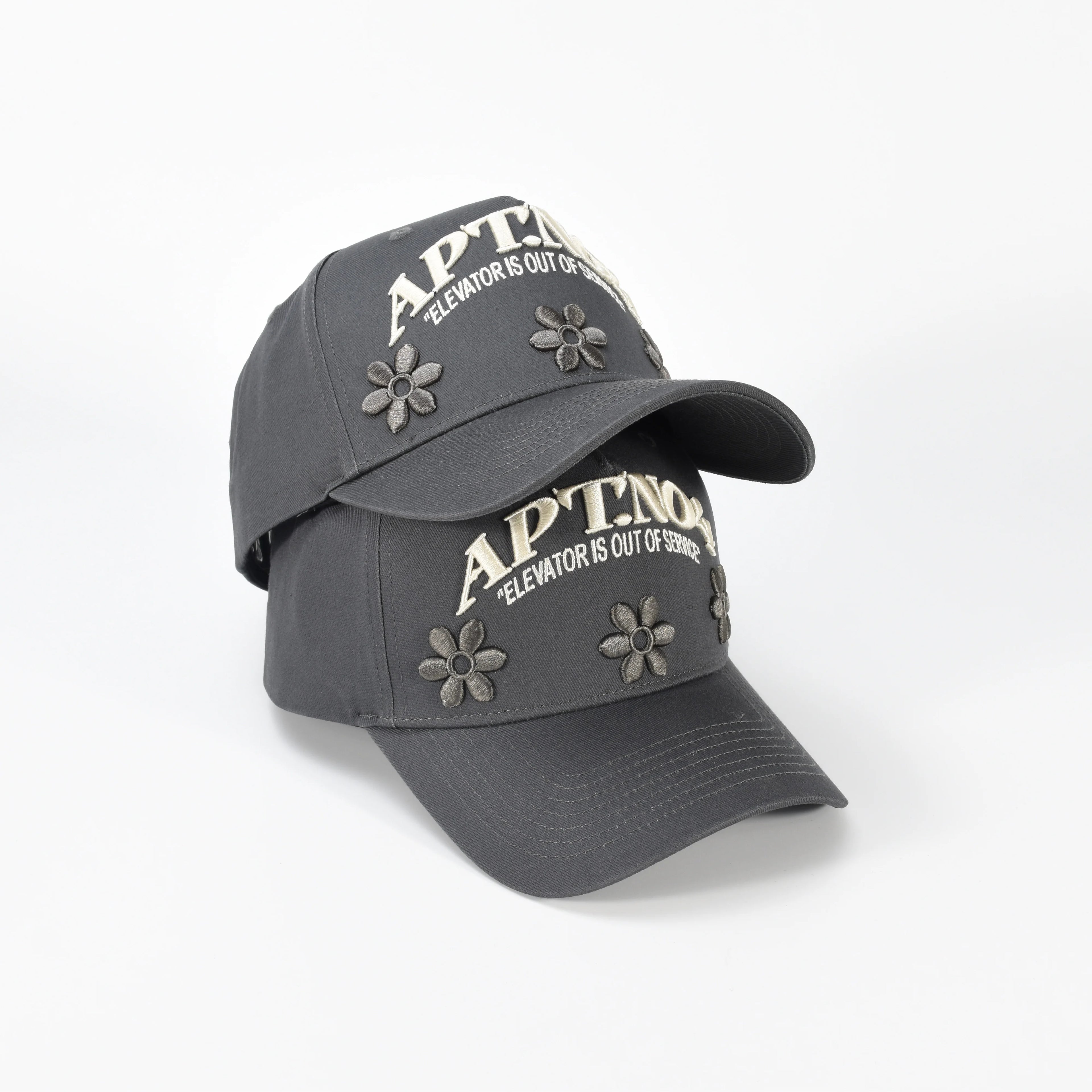 Customize High-quality Outdoor Baseball Caps 3D Embroidery 5panel Sunshade Cap Adjustable Back Buckle Designed for Women