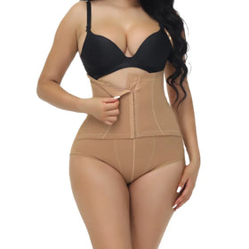 Women's One Piece Strapless Shapewear High-waist Panty