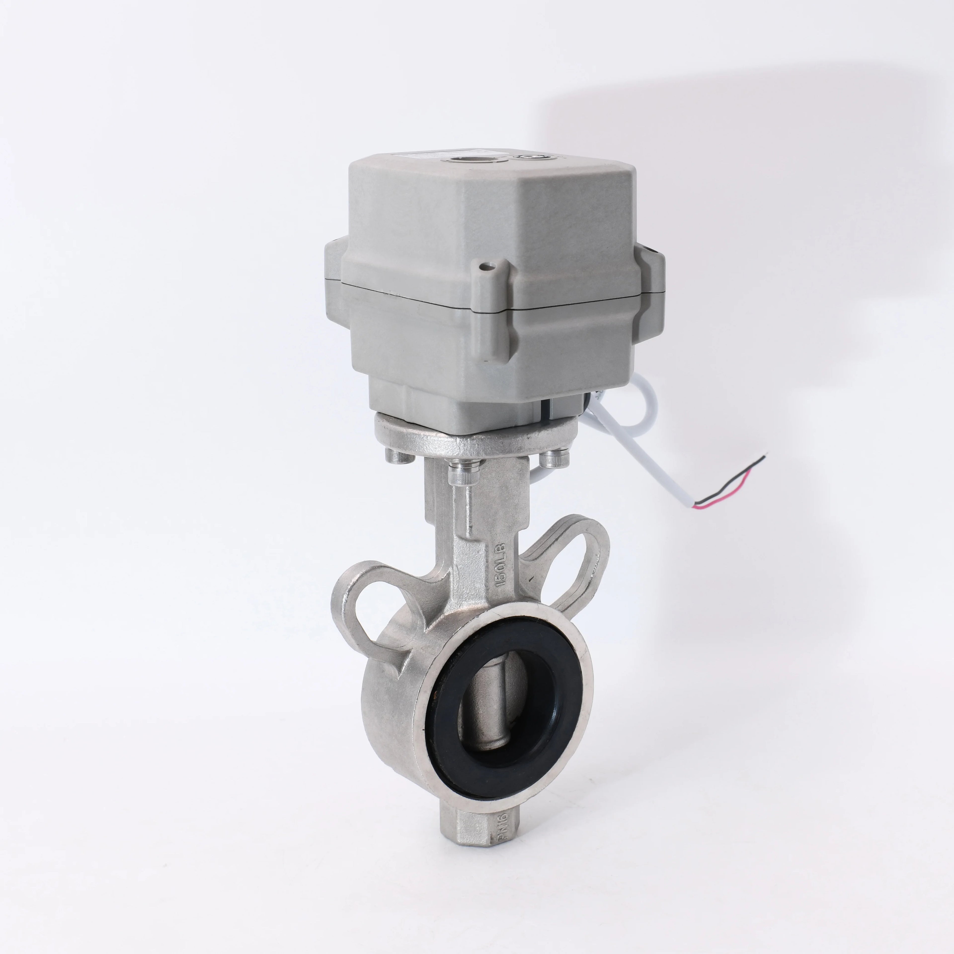 2 Inch DN50 50mm butterfly Valve Electric Pn16 with Actuator
