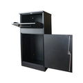 Galvanized Outdoor Post Letter Delivery Mailbox Mailboxes and Stands Parcel Box Big