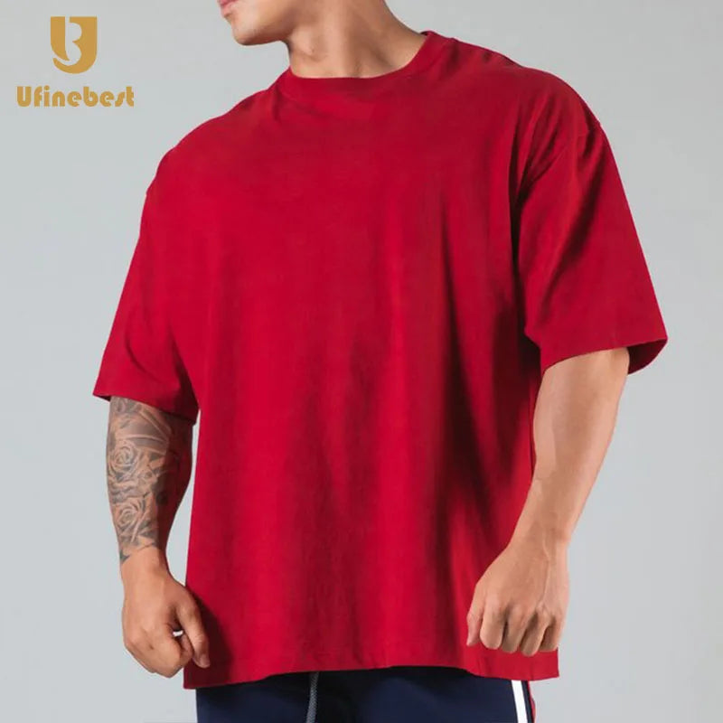 New Style Fashionable Men Street Wear High Quality White T-Shirts Casual Gym Workout Tops 95% Cotton T-Shirt for Men