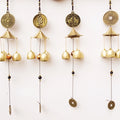 Factory Price Wind Chimes Alloy Bronze Feng Shui Door Hanging Pendant Ornaments Bell Home Wall Art Lucky Fortune Gift Wind Bell