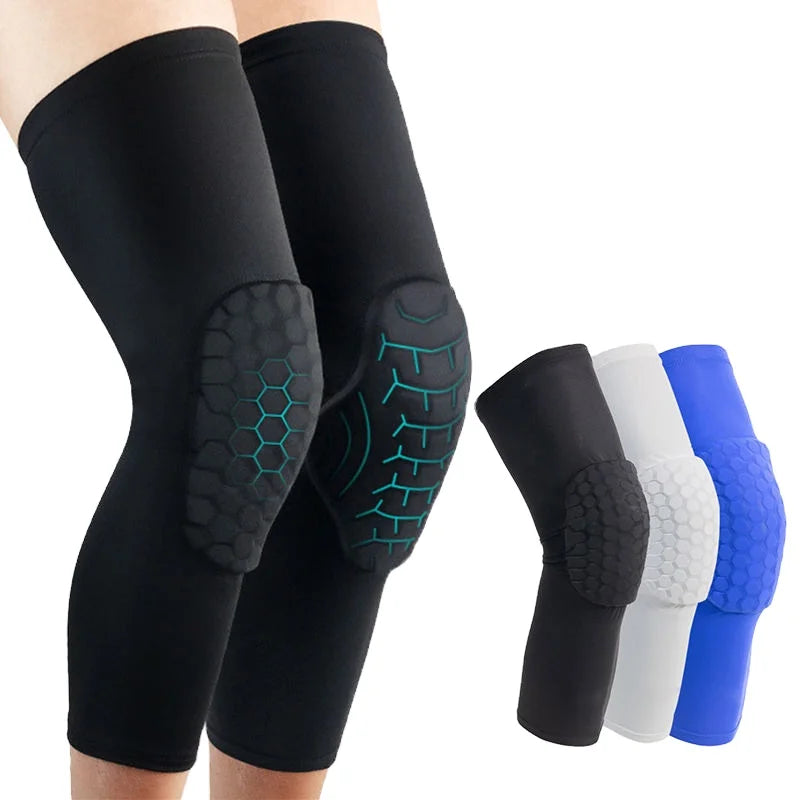 Honeycomb Knee Support Movement Knee Pads Antiskid Cellular Anticollision Basketball Football