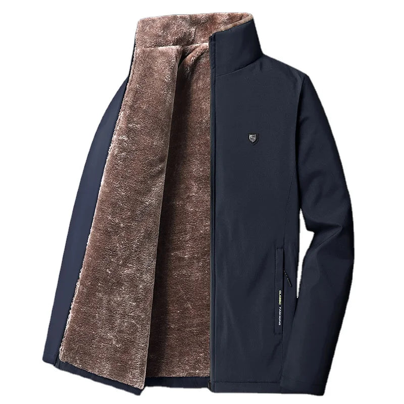 Cotton Jacket Mens Clothing Casual Dresses Outdoor Jackets Outer Wear Men Winter Coat Plus Size Mens Jackets 8XL