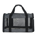 Airline Approved Eco-Friendly Oxford Material Collapsible Soft Sided Travel Pet Carrier Zipper Closure Small Medium Dogs Cats