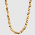 USA Hot Gold Filled Plated Fashion Jewelry Hip Hop Men Women Non Tarnish Figaro Rope Stainless Steel Cuban Link Chain Necklace