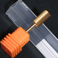 Custom Design New Professional Manicure Pedicure Gold Carbide Nail Drill Bit for Remove Acrylics Nail Salon
