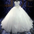 Minthson  Favorable  Lace Ball Gown Wedding Dresses Customize Plus Size Vintage Sweetheart Bridal Wedding Gown