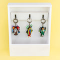Custom Christian Keychain Engraved Cross and Saint Design Elegant Religious Pendant for Church Members and Gift Buyers