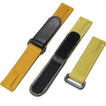 Smart Watchbands with Various Colors of Nylon Hook and Loop Straps Leather Canvas Nylon Watch Band Straps