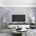 Self Adhesive Brick Wallpaper Foam 3d Wall Sticker Glossy Marble Wallpaper