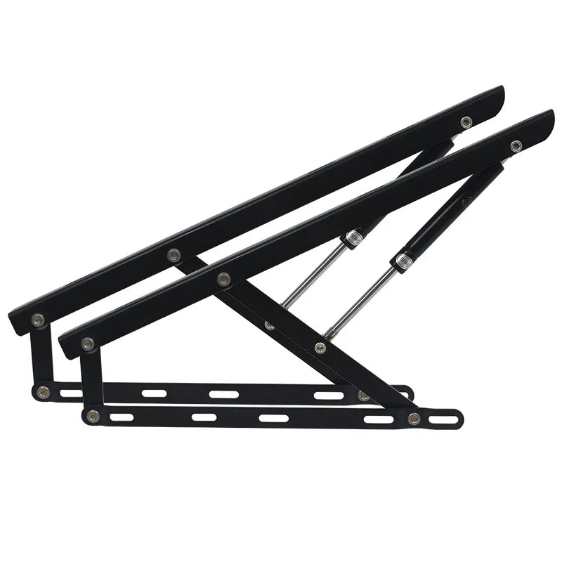 Oem Factory Black Space Saving Sofa Cabinet Folding Hinge Hydraulic Support Rod Modern Gas Lift Bed Folding Sofa Bed Mechanism