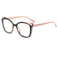 Ready to Ship Fashion Designed pink TR90 Optical Frames Block Blue Light Glasses 2024