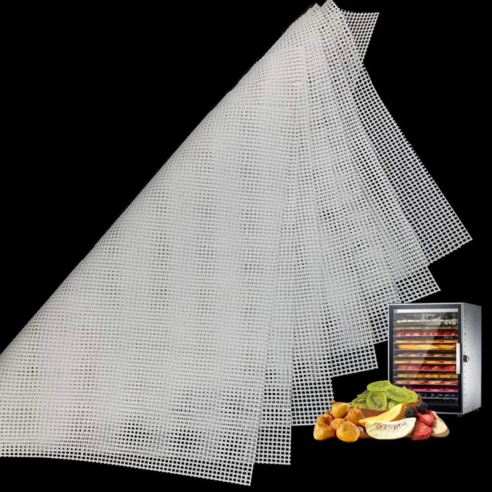 Premium Non-Stick Silicone Mesh Mat for Dehydrator Silicon Dehydration Sheet  Dehydrator Mesh