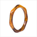 Fashion Acrylic Resin Plastic Cuff Bangle Bracelet Charm Polygon Bracelets for Women Jewelry