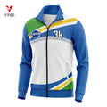 Custom Women Tracksuit Set Polyester Mens Soccer Tracksuit Winter Adults Training Football Tracksuit Jacket With Full Zipper