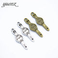 Watch Charms Antique Silver Color Metal Pendant for Necklace Bracelet Jewelry Making Finding 24*7mm J357