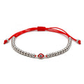 Simple Blue Evil Eye Bracelet Mal De Ojo Bracelet Gold/Silver Plated Beaded Rope Bracelet Wholesale