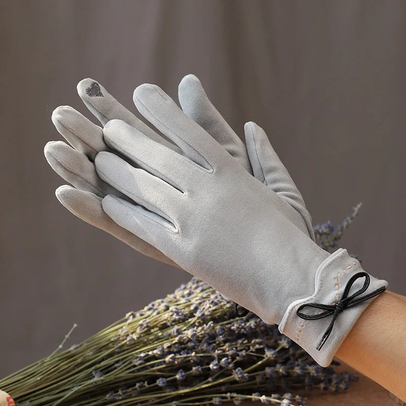Custom Logo Winter Autumn Outdoor Hand Warm Sport Riding Women Gloves