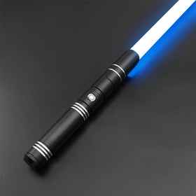 TXQsaber Metal Hilt Lightsaber RGB Changeable Saber 10 Blade Effects Smooth Swing Light-up Toy 16 Sound Fonts Neopixel Toys
