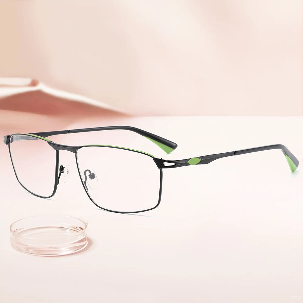 Classic Metal Optical Eyewear for Men Outdoor Sports and Business Prescription Eyeglasses Hot Sports Glasses Frames