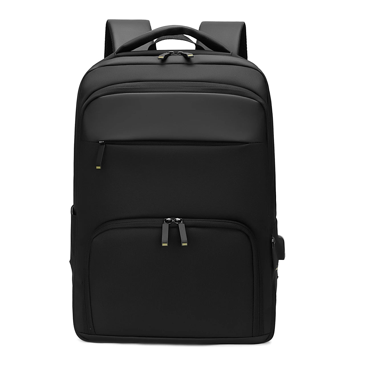 Large Capacity Business Backpack with USB Charging Port Multiple Compartments