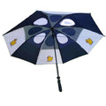 Hight Quality Extra Large  Shenzhen Golf  Umbrella Double Canopy With logo Printing Oversize Golf Umbrella Windproof