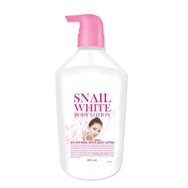 OEM ODM Private Label Natural Vegan Snail White Body Cream Whitening Moisturizing Hydrating Soothing Lightening Body lotion