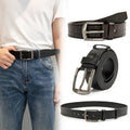 Wholesale Fashion Men Belt Alloy Pin Buckle Belt Youth PU Leather Belt for Man