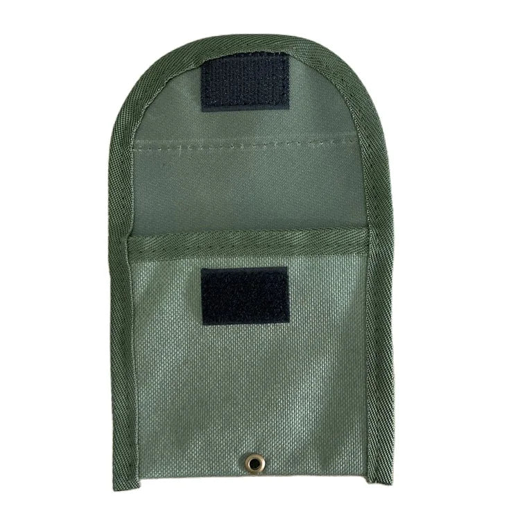 Factory Custom Compass Packaging Bag Green Waterproof Polyester Packaging Pouch