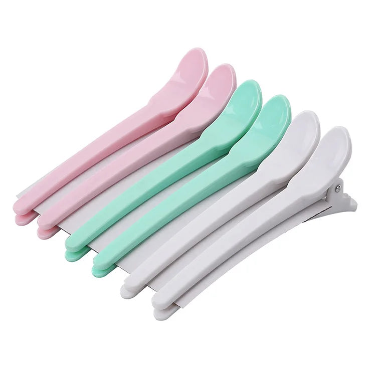 Summer Candy Colored Hairpin with Bangs and Duck Hair Clip with Small Trim Hair Clip for  Hairstyle Positioning Tool