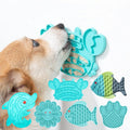 Silicone Fish Pattern Anti Choking Cat Bowl