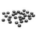 Diy Accessories Colorful English Alphabet Letter Flat 6mm 7mm Acrylic Plastic Beads Bead for Jewelry Making Diy Bracelet