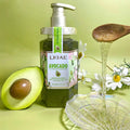 500ml Private Label Wholesale Body Wash Avocado Carrot Moisturizing Lightening Deep Cleaning Skin Organic Shower Gel