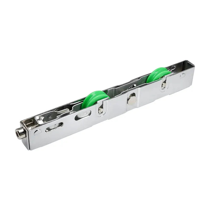 Long Bar Wheel Stainless Steel Pulley Hollow Sliding Door Pulley Heavy Duty Door Wheel Aluminum Door and Window Roller