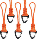 1pc High Strength Parachute Cord Keychain Triangle Buckle for Paracord Self-Defense Emergency Backpack Key Ring for Climbing
