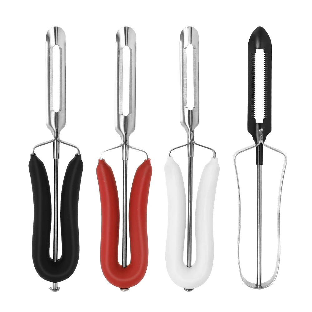 Multifunctional Kitchen Vegetable Peeler Ultra Sharp Stainless Steel Blades Fruit Potato Peeler