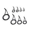 Stainless Steel Fishing Tackle Repair Set Includes Rod Guide Tip Circle Ring Eye Wire Loop Essential Fishing Accessories