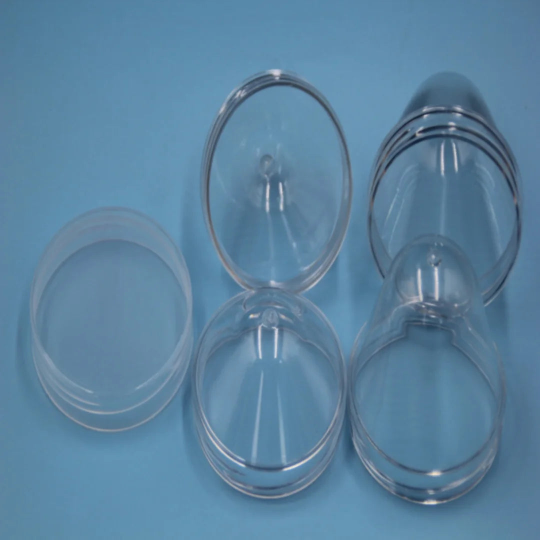 63MM Neck Size Transparent PET Preform for 13g 20g 25g 30g Plastic Jars