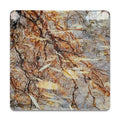 Wholesale Hot Sale Abstract Luxurious Textures Red Blue Gradient Resin Diamond Hand-Painted Crack Wall Art for Hotel