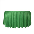 Classic Wedding Table Decorations Gem Green 132 Round Table Cloth