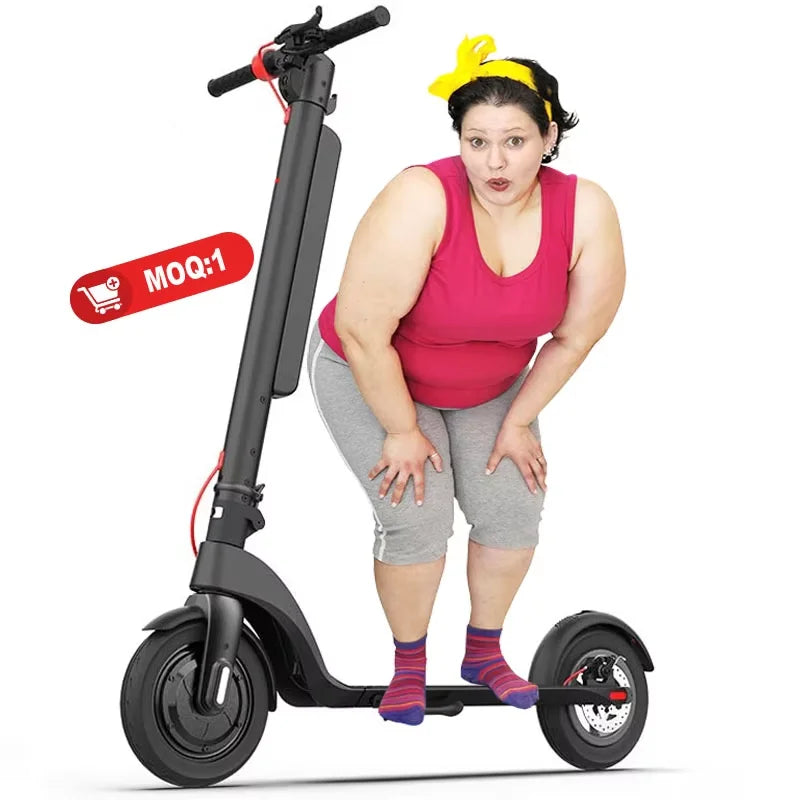 Fashionable Max Range 45Km 55Km 15 Mph 25Km/H Speed Long Range High Power Wheel  Electric Kick Scooter for Adults Skateboard