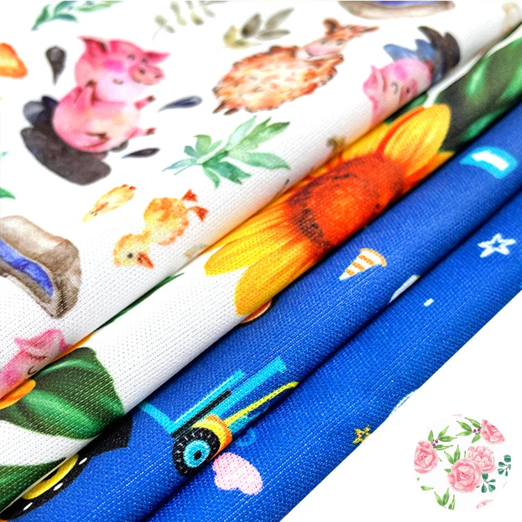 Natucare Printing Textile Diaper Mix Fabric Pul Fabric Zhejiang Plain BSCI Polyester Waterproof 100% Polyester Knitted 65"