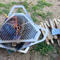 Outdoor Portable Carbon Barbecue Stove for Picnic Garden Party Cooking Terrace Camping Travel Foldable Mini Bbq Grill