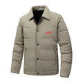Men's Thickened Reversible Padded Jacket - Warm Lined Lightweight Warm Winter Coat with Stand Collar | Cold Wave Protection
