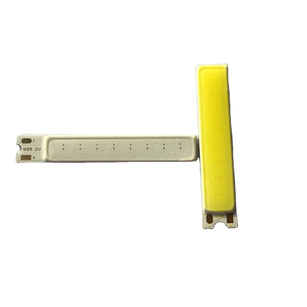 Custom 3V 0.5W 54*48*1mm Red White Color Cob Led Chip for Flashlight